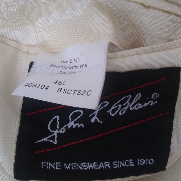 John L. Blair Blazer sz 46L $67+ free silk tie. - Picture 6 of 6